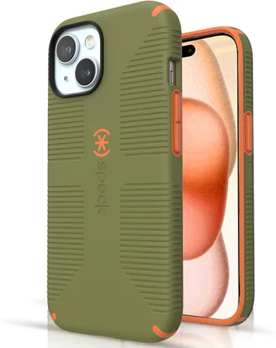 Miniatura 17 de Speck Funda MagSafe para iPhone 15 Pro Max - Protección contra caídas y para la cámara, agarre seguro de tacto suave, compatible con carga Lila