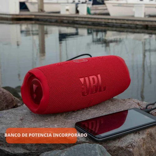 Miniatura 6 de JBL CHARGE 5 - Altavoz Bluetooth portátil con IP67 impermeable y carga USB, color rojo