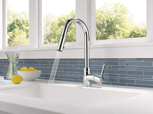 Miniatura 16 de Peerless Precept P188152LF - Grifo para fregadero de cocina con pulverizador extraíble, cromado Mate negro