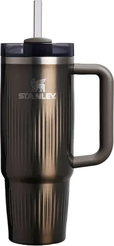 Miniatura 13 de Stanley Quencher H2.0 - Vaso de acero inoxidable con asa, pajilla y tapa FlowState giratoria de 3 posiciones; aislamiento térmico, sin BPA; apto