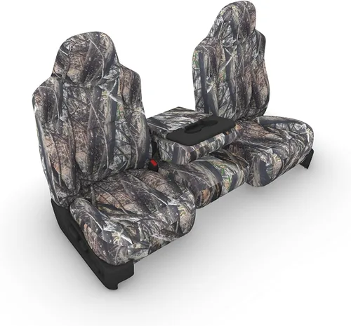 Miniatura 2 de Fundas pasa asientos Durafit Seat para Ford modelos 2002-2010, F250/F350/F450/F550, 40/20/40, con respaldar alto y camuflaje a elección