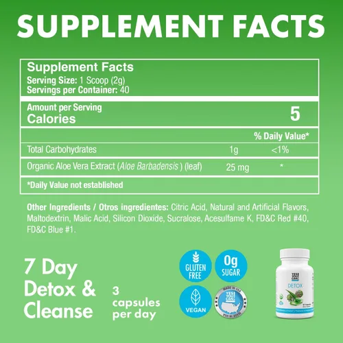 Miniatura 6 de Yes You Can! Natural Detox Pills - Limpieza diurética con electrolitos y vitaminas - Ayuda con la retención de agua - Sin gluten, 21 cápsulas