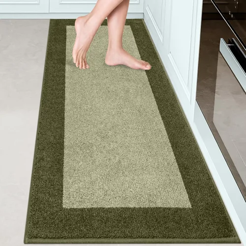 Miniatura 39 de Indoor Door Mat 20" x 32", Washable Kitchen Rug, Non Slip Entryway Rug for Floor, Absorbent Entrance Throw Rug for Laundry, Bathroom, Door