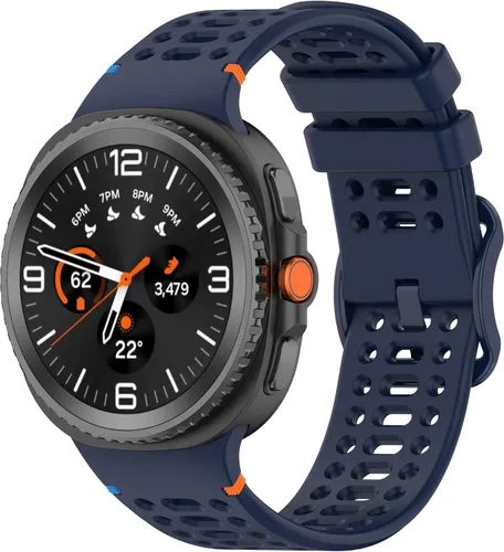 Miniatura 6 de Paquete de 3 correas compatibles con Samsung Galaxy Watch 8 Classic de 1.811 pulgadas, Watch 8 de 1.575 pulgadas/1.732 pulgadas, correa deportiva