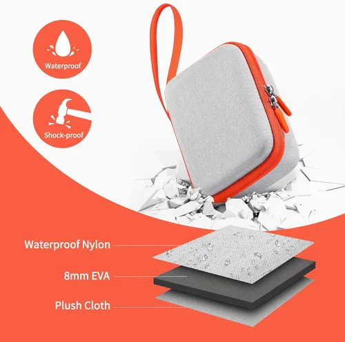 Miniatura 3 de Funda de viaje compatible con Yoto Mini, funda protectora rígida compatible con Mini Player 2024, funda portafolio de tarjetas de audio para niños