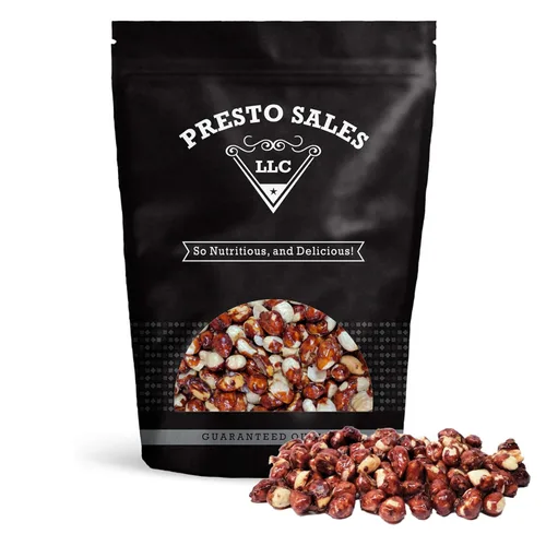 Presto Sales Cacahuetes glaseados sin azúcar, delicioso y permanece delgado, nunca adivinarás que no tienen azúcar, empaquetado en una bolsa