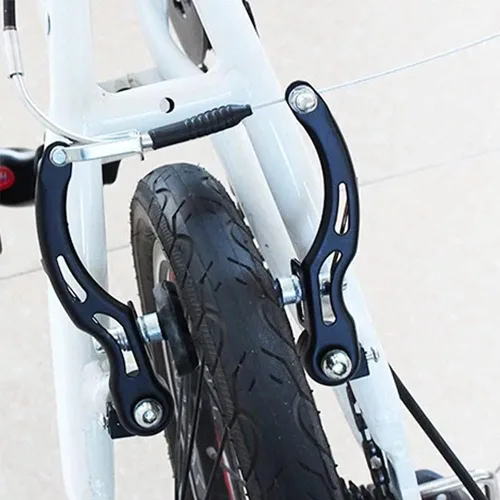 Miniatura 4 de Lomodo 6 accesorios de freno de bicicleta que incluyen 2 palancas de freno de aleación de aluminio (0.9 in de diámetro) y 2 pares de frenos en V y 2