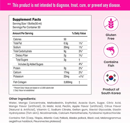 Miniatura 3 de CJwellcare Innerb Glowshot Collagen (50.7 onzas líquidas, 30 porciones) – Colágeno líquido marino para mujeres, 3000 mg de péptidos de colágeno