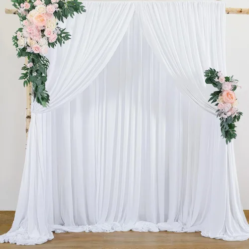 Miniatura 29 de Cortina de fondo azul bebé de 10 pies x 8 pies sin arrugas para fiesta, cortinas de fondo de poliéster azul para fotografías, decoraciones para baby