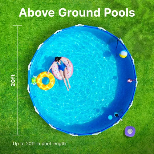 Miniatura 3 de Niya Sonar 10 Aspiradora robótica inalámbrica sobre el suelo de The Creators of Dolphin, hasta 20 pies de longitud de piscina, solo limpieza