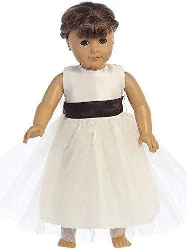 Miniatura 2 de Lito - Vestido de niña de flores de poliéster y falda de tul para niña