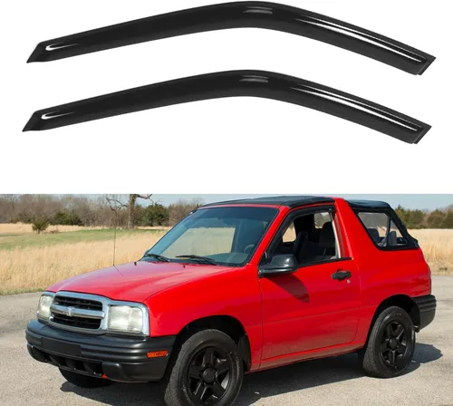 Miniatura 198 de YQAUTEC Viseras de Ventana Protectores de Lluvia para Honda Civic 2022 2023 2024 2025 2026, Deflectores de Viento de Ventilación de Ventana Fuera