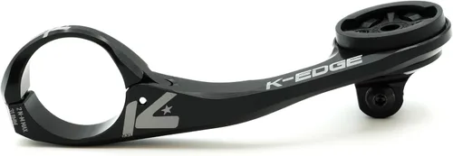 K-Edge | Soporte combinado para computadora de bicicleta MAX XXL | para dispositivos GPS Garmin | Negro | accesorios de ciclismo-electrónica-