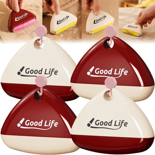 Good Life - Rodillo de pelusa portátil, lavable, reutilizable, para pelo de mascotas, extrapegajoso, removedor de pelusas para ropa, viajes, pelo,
