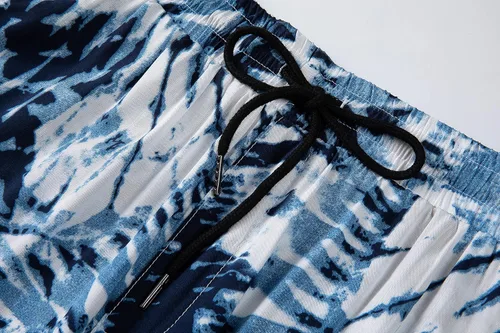 Miniatura 7 de Atwfo Camisas hawaianas casuales con botones y manga corta para hombre, pantalones cortos estampados de verano, playa, tropicales, hawaianos, trajes