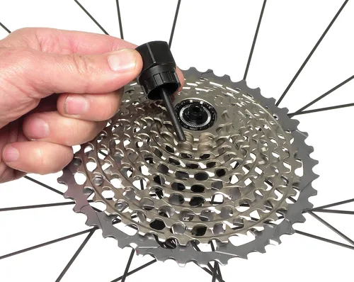 Miniatura 2 de Park Tool FR-5.2G Herramienta de bloqueo de casete con pasador guía, azul, 0.197 in herramientas de reparación de bicicletas