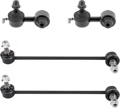 Miniatura 85 de Detroit Axle - 4 barras estabilizadoras AWD para Chrysler 300 2005-2019 Dodge Charger 2005-2008 2005-2008 Magnum Stabilizer Enlaces de extremo