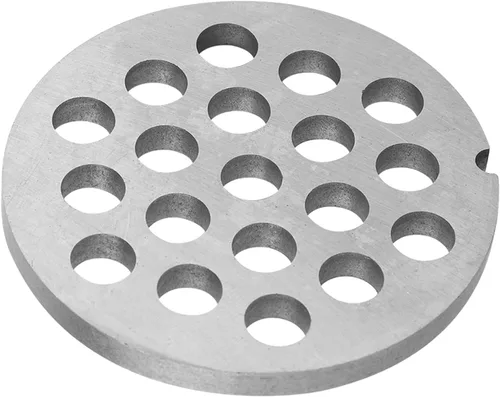 Miniatura 7 de Recambio para picadora de carne de disco de agujero de 0.118 in, placa trituradora de carne de acero inoxidable para accesorio de cocina