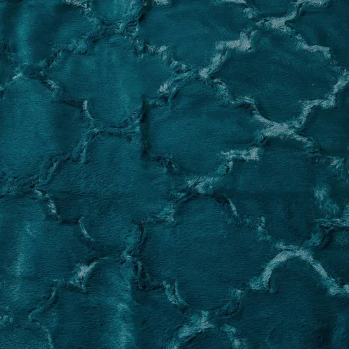 Miniatura 5 de BOON Brushed cobija de piel sintética con refuerzo de sherpa, 50 x 60 pulgadas y 60 x 80 pulgadas, Poliéster & Mezcla de poliéster, Dark Teal, 50" x