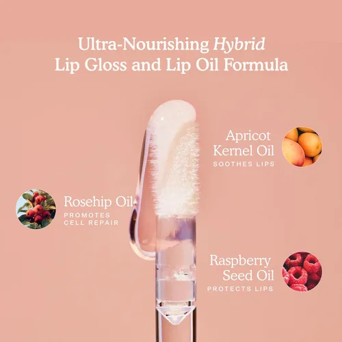 Miniatura 5 de Tower 28 ShineOn Jalea de Labios Lechosa, ALMOND, No Pegajosa, Brillo Labial Vegano Hidratante en Chocolate Lechoso, Aceite de Semilla