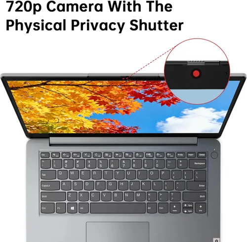 Miniatura 5 de Lenovo IdeaPad 1 1i - Laptop de 14 pulgadas con Microsoft 365 de 1 año, procesador Intel, 4 GB de RAM, 128 GB eMMC + 128 GB SSD, lector de tarjetas