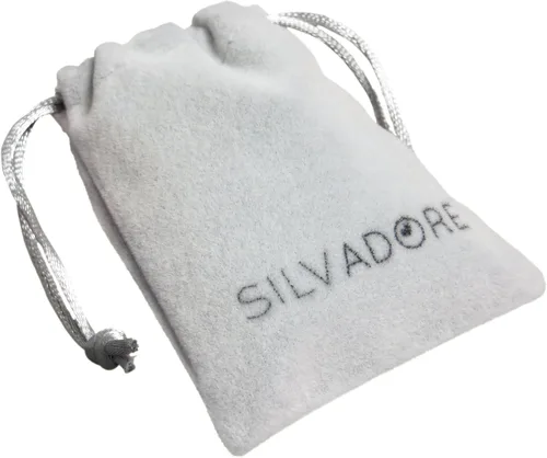 Miniatura 6 de Silvadore 4mm CURB Cuban Chain For Men Necklace - Silver Stainless Steel Tone - Diamond Cut Miami Link Jewelry Women Male Guys Man - Strong Heavy