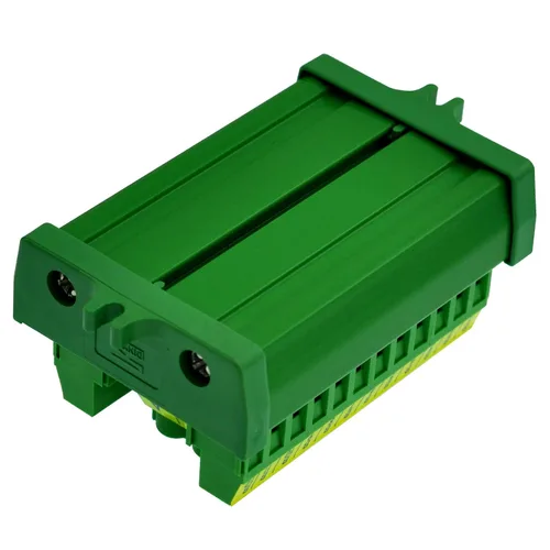 Miniatura 8 de OONO Montaje a tornillo 30A/300V 2x12 Posición Bloque de terminales Módulo de distribución.
