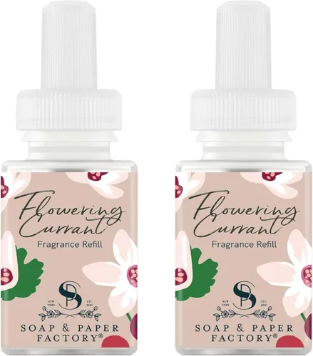 Pura and Soap & Paper Factory - Recambio de aroma para difusor de aire para el hogar inteligente, hasta 120 horas de fragancia de lujo por vial,