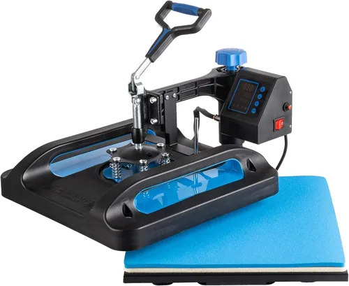 Miniatura 7 de Leomru máquina de prensa de calor 5 en 1, prensa de calor para sublimación de 12x15 pulgadas, máquina industrial de presión para camisetas, máquina