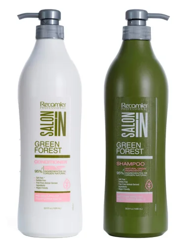 Miniatura 7 de Salon In by Recamier Hydra Repair Hair Shampoo & Conditioner Set (33.8 fl oz / 33.8 fl oz) Cabello seco y dañado