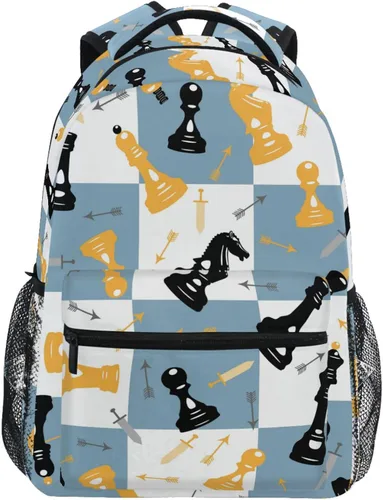 Miniatura 13 de Mochila para Libros, Mochila de Día, Mochila de Viaje, Mochila para Senderismo, Camping, Escuela, Mochila para Laptop, Mediana, Mochilas Daypack
