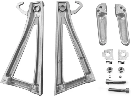 Miniatura 2 de Reposapiés trasero de aluminio para motocicleta compatible con YAMAHA YZF R6 2006 2007 2008 2009 2010