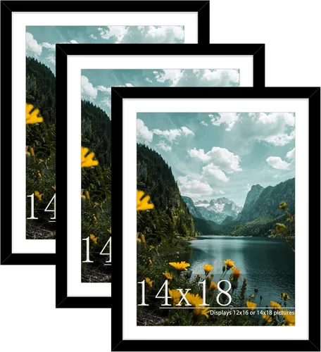 Miniatura 53 de Picrit Paquete de 3 portarretratos de 20 x 20 pulgadas, póster de 16 x 16 pulgadas con paspartú o de 20 x 20 pulgadas sin paspartú para montaje