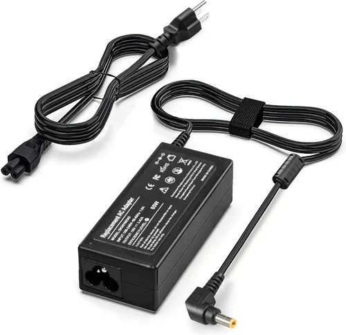 Cable de alimentación de 19 V compatible con Asus VG278 VL278H VG278Q VG279 VG245 VX238H VX239H VX248 MS226H LS246H LS248H MZ279HL LCD Asus 27 25 24