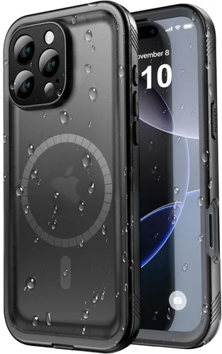 Miniatura 20 de SPORTLINK Funda para iPhone 15 Pro Max, IP68 resistente al agua, protección militar, cuerpo completo, resistente, a prueba de golpes, sellado 360, a