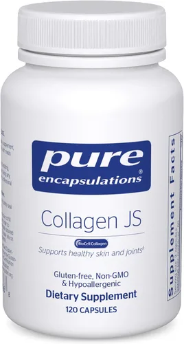 Miniatura 8 de Pure Encapsulations Collagen JS - Salud de la piel y las articulaciones* - 1,000 mg de colágeno BioCell hidrolizado - Sin gluten y sin OGM - 60