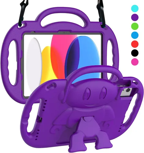 Miniatura 11 de SUPLIK Funda para Niños para Nuevo iPad 11ª Generación (A16) 11 pulgadas 2025 y 10ª Generación 10.9" 2022 y Air 11" 2025/2024 y Air 5ª/4ª