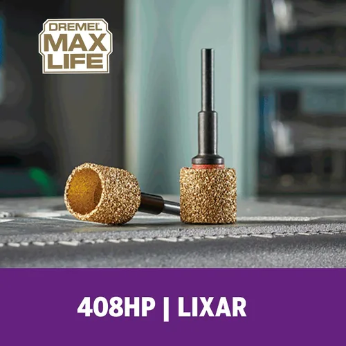 Miniatura 3 de Dremel 408HP Max Life 60 Grit Carburo Lijado Tambor/Agujero Sierra Bit