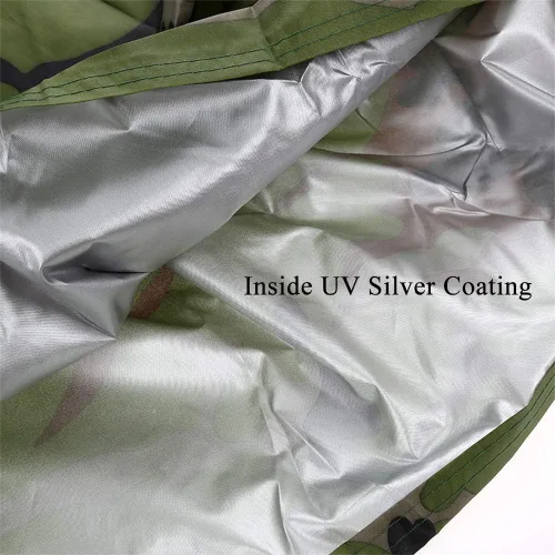 Miniatura 4 de Cubierta impermeable para cuatrimoto de 4 ruedas, camuflaje compatible con Kawasaki, Honda, Polaris, Sportsman, Yamaha, Arctic Cat, lejos