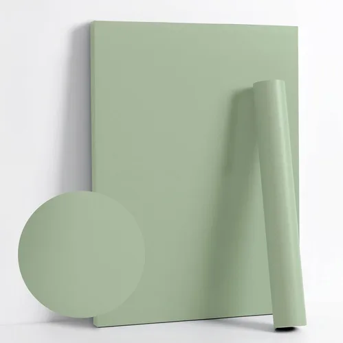 Miniatura 35 de Dimoon Papel Tapiz Verde de 236''x23.6'' para Despegar y Pegar Papel de Contacto Moderno Autoadhesivo Papel de Pared Removible Amigable para Verde