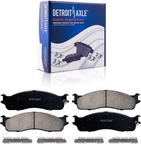 Miniatura 6 de Detroit Axle - Kit de freno delantero para Dodge Ram 2500 3500 2003-2008, Ram 4000 2005-2008, Rotores de freno de disco Pastillas de freno
