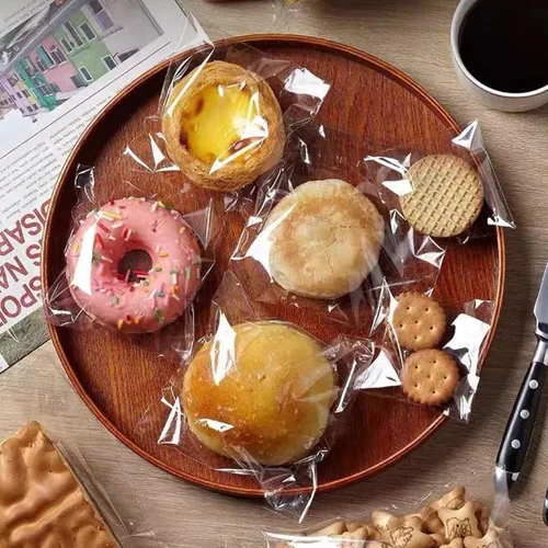 Miniatura 5 de Bolsas autoadhesivas de 3 x 3 pulgadas, 500 unidades, bolsas de celofán transparentes resellables para panadería, galletas, dulces, tarjetas