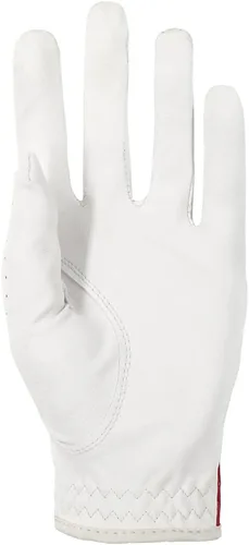 Miniatura 6 de Guantes de golf para hombres y mujeres, mano izquierda para golfista diestro, patrón de bandera estadounidense, cuero sintético, fibra de licra