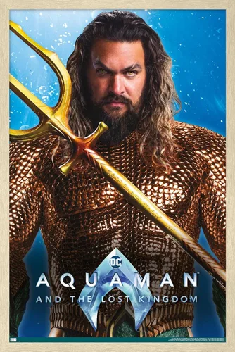 Miniatura 7 de Trends International DC Comics Movie Aquaman y el Reino Perdido - Póster de pared Aquaman de 22.4 pulgadas de largo x 14.7 pulgadas de ancho