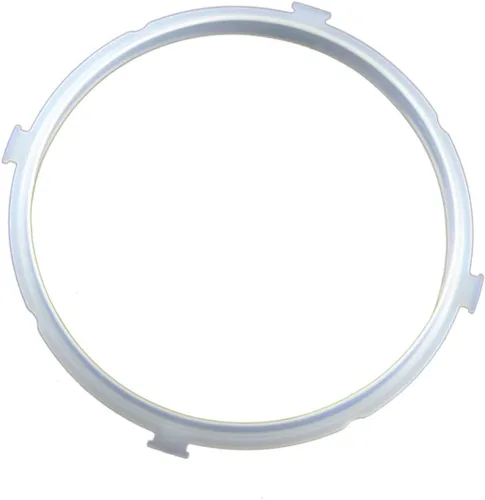 Miniatura 5 de Luxshiny Anillo de sellado de silicona de repuesto para olla a presión eléctrica 5-6 cuartos de galón 9.44 pulgadas, junta de sello de válvula