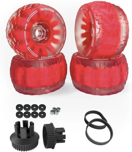 Miniatura 6 de IWONDER Cloud Wheel Discovery 105/4.724 in para Backfire Zealot/Backfire Zealot S Boards patentado núcleo de espuma de amortiguación todo terreno