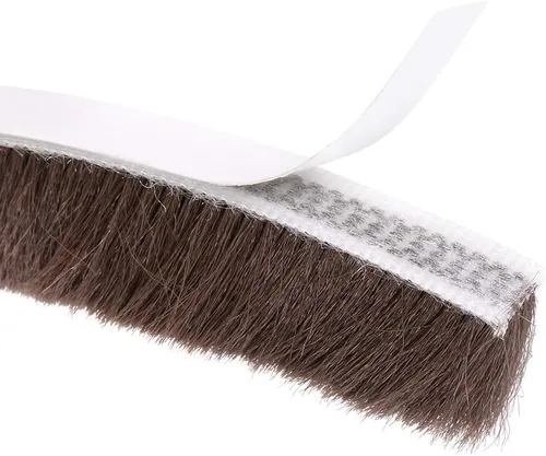 Miniatura 7 de uxcell Burlete adhesivo de fieltro para puerta, burlete de puerta para puerta y ventana, 197 pulgadas de largo x 0.2 pulgadas de ancho, color blanco