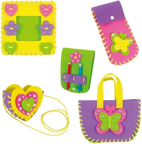 Miniatura 3 de Galt Toys, primer kit de costura para niños, kit de manualidades para aprender a coser DIY, para niños de 5 años en adelante
