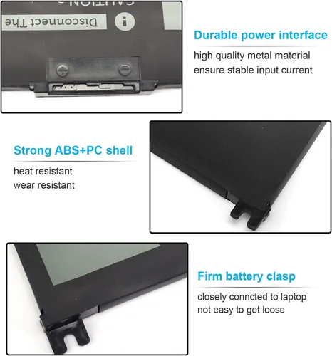 Miniatura 3 de Emanjor 42Wh YRDD6 1VX1H VM732 Batería para Dell Inspiron 5591 7586 5491 5481 5482 5485 3310 2 en 1 15 3582 3583 3593 3584 5590 555 93 55 94 5585
