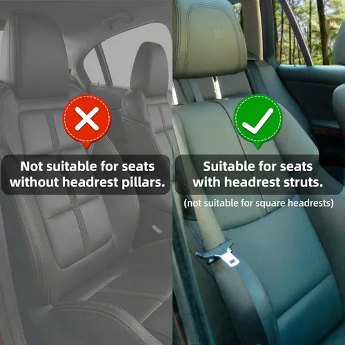 Miniatura 4 de Organizador de asiento trasero de automóvil, organizador de automóvil 4 en 1, asiento trasero con portavasos y caja de pañuelos, organizador de Negro